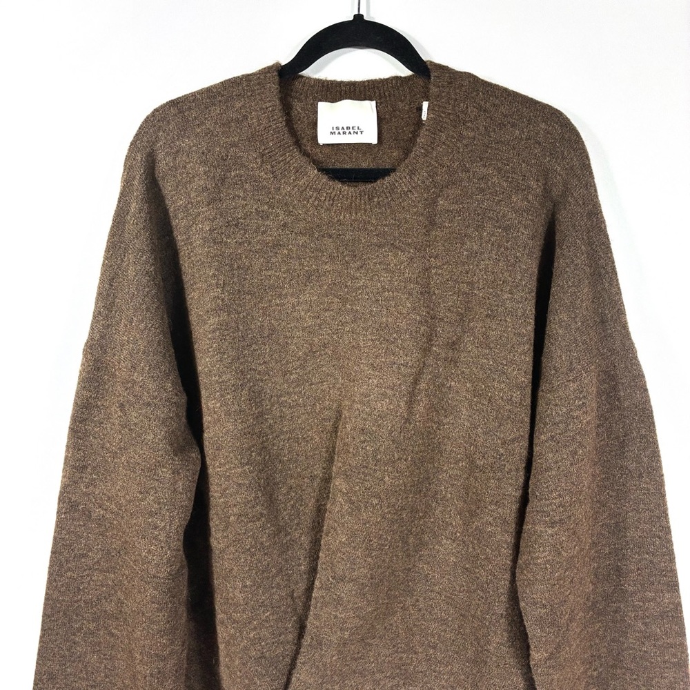 Isabel Marant Brown Crew Neck Sweater - Picture 10 of 12